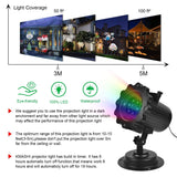 KMASHI Christmas Projector Light, 16 Patterns Projector Light with Remote Control Timer Show Landscape Lamp, Waterproof Holiday LED Light for New Year Birthday Party Easter Day Halloween Decorations