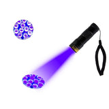 KMASHI 12 LED Pet UV Light Urine Stain Detector Blacklight Flashlight
